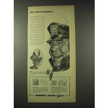 1948 Robbins & Myers Fans Ad - Cold Winter?