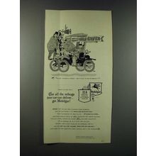 1952 Mobilgas Gas Ad - Get All The Mileage Your Car Can Deliver