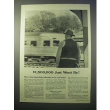 1952 Chase National Bank Ad - $1,500,000 Just Went By