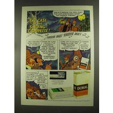 1972 Doral Cigarettes Ad - Case of Singing Cigarette