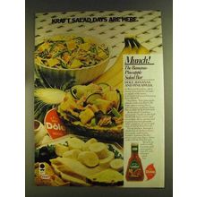1980 Kraft Catalina French Dressing & Dole Bananas Ad