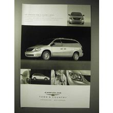 2003 Chrysler Town & Country Limited Minivan Ad