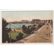 Canoe Lake and South Parade Pier Southsea Postcard Hampshire 698