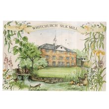 WHITCHURCH SILK MILL, HAMPSHIRE used vintage postcard Wendy Bramall dated 1987 #