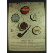 1963 Player's Navy Cut Tobacco Ad - Treasure Islands