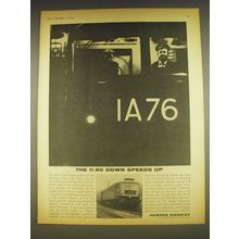 1963 Hawker Siddeley Ad - The 11:20 down speeds up