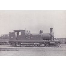 LTSR Fenchurch Street Station Train Tilbury Riverside Postcard