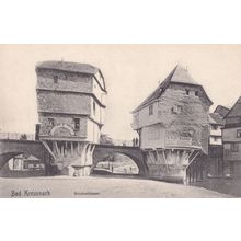 Bad Kreuznach Bruckenhauser Advertising Posters German 1908 Postcard
