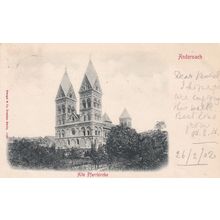 Andernach Pfarrkirche Possibly First Ever 1902 German Postcard