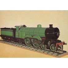 Atlantic Train by Ivatt Design 1908 Great Northern Railway Postcard