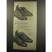 1953 Freeman's Shoes Advertisement