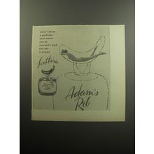 1957 Lentheric Adam's Rib Perfume Advertisement
