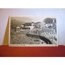 WILDERSMOUTH BEACH, ILFRACOMBE, DEVON used vintage postcard 1958 pm =