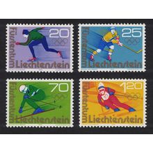 Liechtenstein Winter Olympic Games Innsbruck 4v 1975 MNH SG#621-624