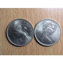 GB 1973 Elizabeth II 10p Coin High Grade A/U