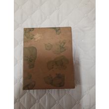 note paper holder with pencil teddy bear design