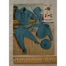 Vintage: Emu 8660 jumpers and cardigan, DK, 20-21 inches