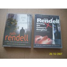 Ruth Rendell-End in Tears & Kissing the Gunners daughter - 4 Audio Cassettes