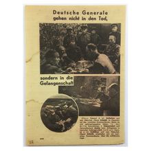 Original WW2 Russian/Soviet Air Drop Propaganda Leaflet. - Code 3078. - 1944.