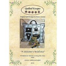 Quilted Escapes #141 A Stitchers Briefcase Bag Instructions & Pattern ©2009