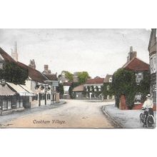Cookham Village - Berkshire - Original 1909 Postcard