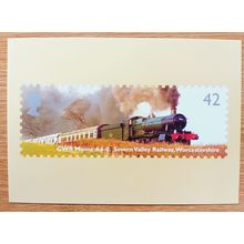 POSTCARD: CLASSIC LOCOMOTIVE - GWR MANOR, 4-6-0, SEVERN VALLEY RAILWAY: 2004