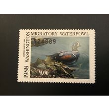 ICOLLECTZONE US 1988 #3 Washington Duck Stamp VF NH
