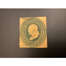 ICOLLECTZONE US Postal Stationary Cut Square U76
