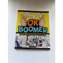 NEW OK Boomer Funny Illustration Soft Cover-Book