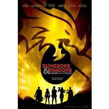 Dungeons & Dragons_ Honor Among Thieves (2023)_1 Movie Film Poster Canvas iconic