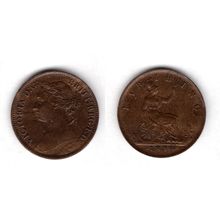 Great Britain. Victoria. Farthing 1884 EF. dy19175