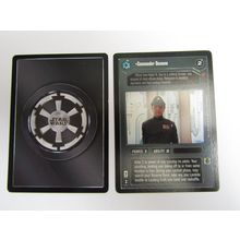 Star Wars 1997 Cloud City Decipher CCG B/B Card Commander Desanne DS