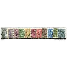 1908 Michel 139/149 - fine used (o)