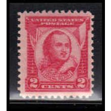 690 2c General Pulaski Just Clears MNH Z0341