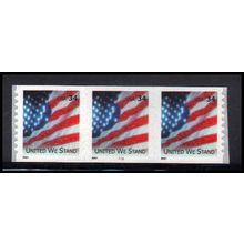 3550 34c U.S. Flag Very Fine MNH PNC S3333/3 SQ PA3783