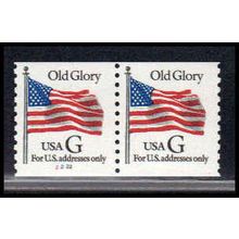 2889 32c G Old Glory Very Fine MNH CNP Left 2222 PA1513