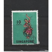 Singapore.SG105 10c Bharatha Natyam.Fine Used.Jun25