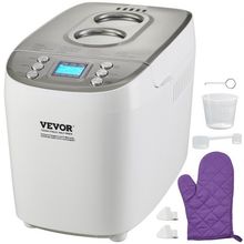 Bread Maker, 15-in-1 3LB Dough Machine, Nonstick Ceramic Pan Automatic Bread...