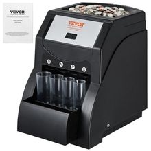 USD Coin Sorter, Coin Sorter Machine for USD Coin 1 5 10 25, Sorts up to 230...
