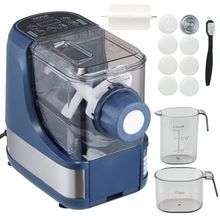 Electric Pasta Maker, 150W Automatic Noodle Maker Machine with 8 Pasta Shape...