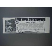 1913 The Balsams Hotel Ad!