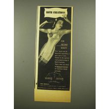 1948 Roth Creations Corset Ad - For Instant Beauty