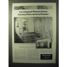 1964 Recordak Processing Center Ad - Maximum Security