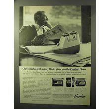 1964 Norelco Speedshaver 30 Ad - Rotary Blades Comfort