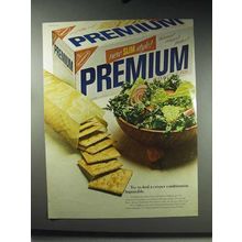1966 Nabisco Slim Style Premium Saltines Cracker Ad