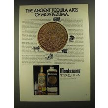 1975 Montezuma Tequila Ad - The Ancient Tequila Arts of Montezuma