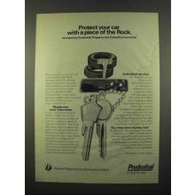 1975 Prudential Insurance Ad - Protect Your Car