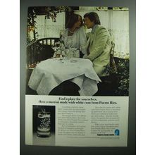 1975 Puerto Rican Rums Ad - Fin a Place for Yourselves