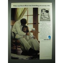 1975 Puerto Rican Rums Ad - Something You Can Stay With