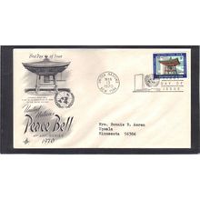 FDC Art Craft 203 6c Peace Bell (Cachet-Typed/A) CV41417